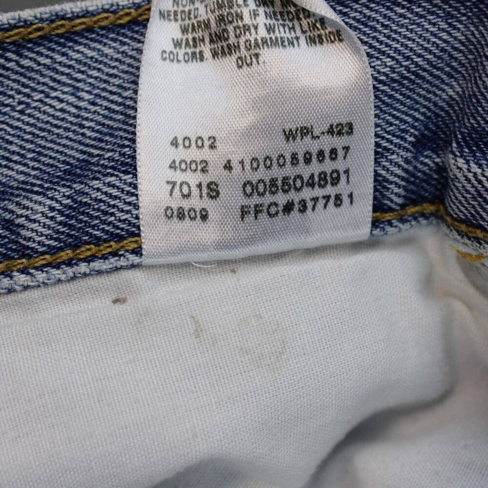 Levis 550 Jeans Relaxed Fit Straight Leg Mens 36x30 Blue - Picture 5 of 13
